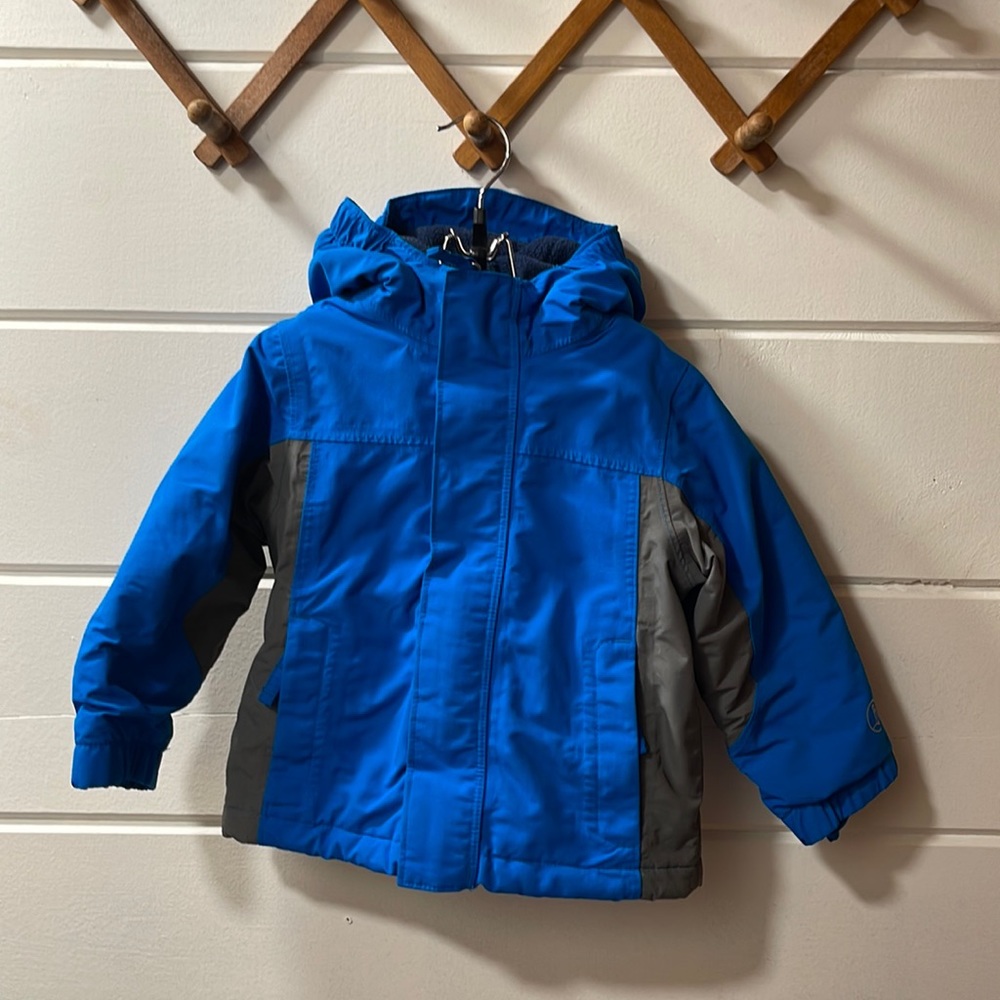 2T Lands’ End Squall Fleece Lined Winter Jacket